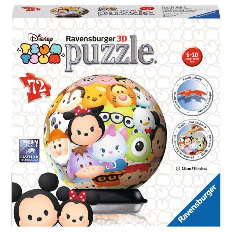 Puzzle 3D Ball 72 pièces - Disney Stitch - Puzzle 3D