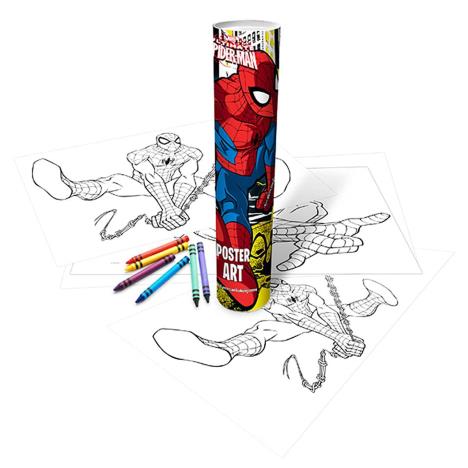 Marvel Spiderman Poster Art Colouring Set  £5.99