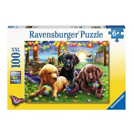 Puppy Picnic XXL 100pc Jigsaw Puzzle  £10.99