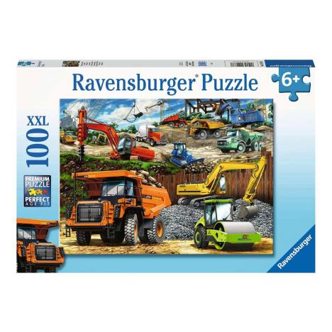 Construction Vehicles XXL 100pc Jigsaw Puzzle  £10.99