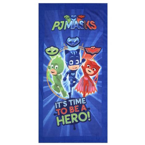 PJ Masks It's Time To Be A Hero Beach Towel (13014) - Character Brands