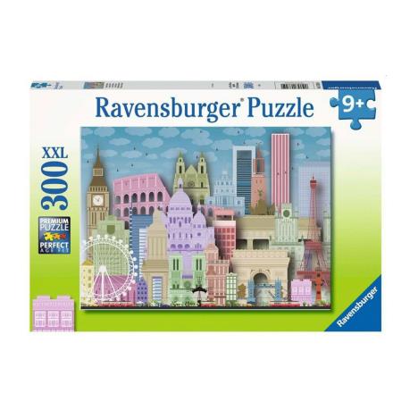 Worldly Attractions XXL 300pc Jigsaw Puzzle  £10.99