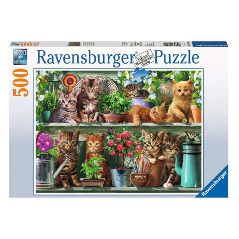 Cats on the Shelf 500pc Jigsaw Puzzle  £10.99