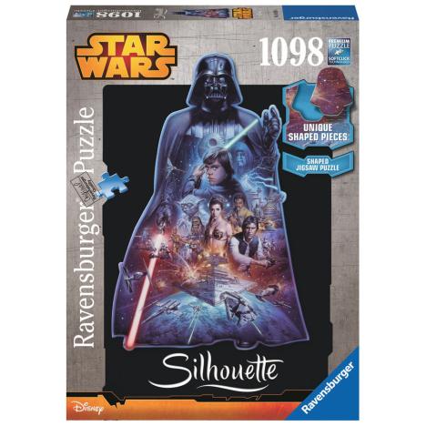 Darth Vader Silhouette Star Wars 1098pc Jigsaw Puzzle  £17.99