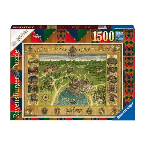 Harry Potter Hogwarts Map 1500pc Jigsaw Puzzle  £19.99