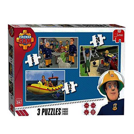 Fireman Sam 3 in 1 Jigsaw Puzzles  £7.99