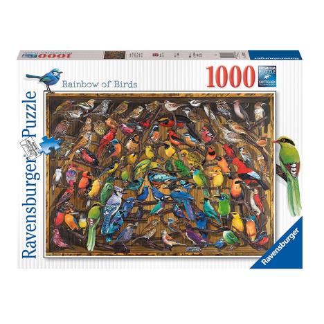 Rainbow of Birds 1000pc Jigsaw Puzzle  £14.99