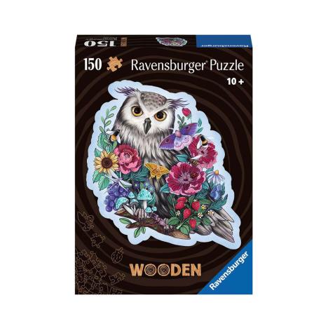 Shaped Owl Wooden 150pc Jigsaw Puzzle  £24.99