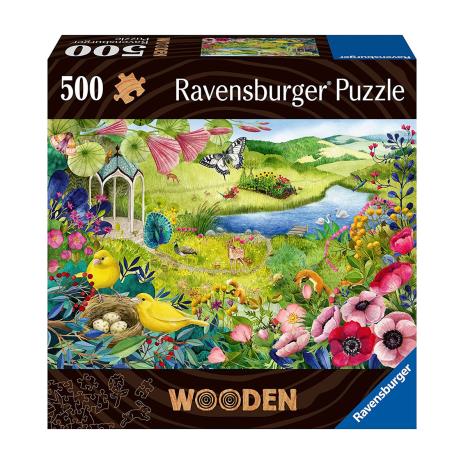 Wildlife Garden Wooden 500pc Jigsaw Puzzle  £39.99