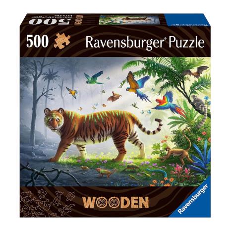 Jungle Tiger 500pc Wooden Jigsaw Puzzle  £39.99