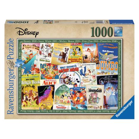 Disney Vintage Movie Poster 1000pc Jigsaw Puzzle  £14.99