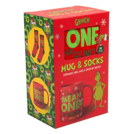 The Grinch Mug & Socks Gift Set  £14.99