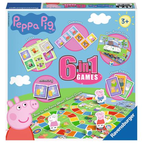 Peppa Pig 6 in 1 Games  £12.99