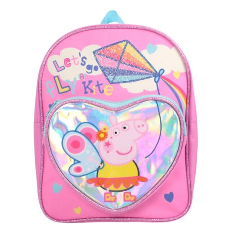 Peppa Pig Junior Backpack with Hologram Heart Pocket  £12.99