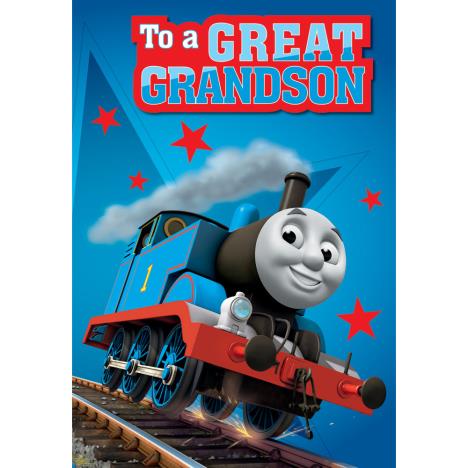Great Grandson Thomas & Friends Birthday Card  £1.99
