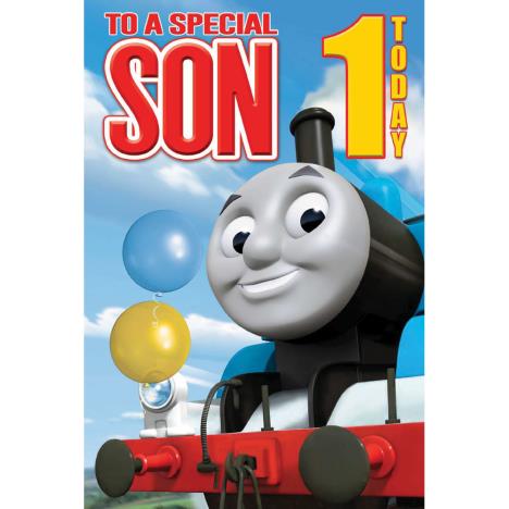 1st Birthday Son Thomas & Friends Birthday Card  £2.69