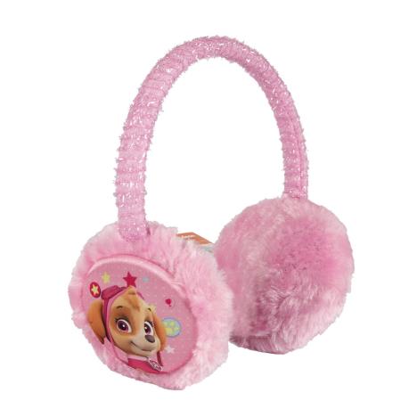 Paw Patrol Pink Fluffy Adjustable Earmuffs  £11.99