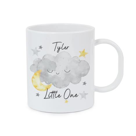 Personalised Little One Cloud Plastic Mug   £11.99