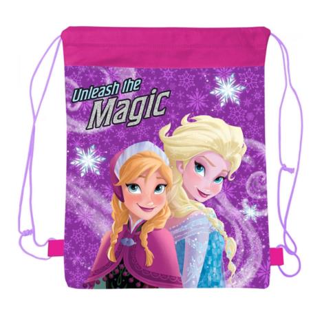 Disney Frozen Anna & Elsa Unleash The Magic Drawstring Bag  £3.49