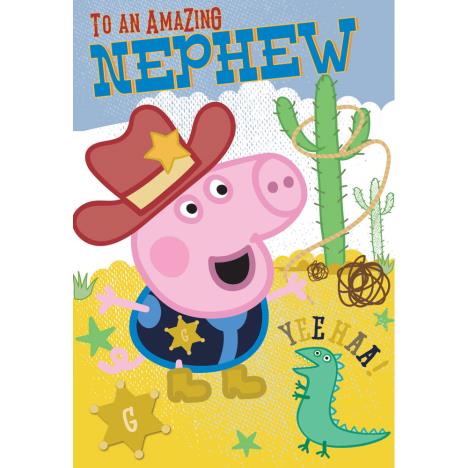Nephew Peppa Pig Birthday Card  £1.99