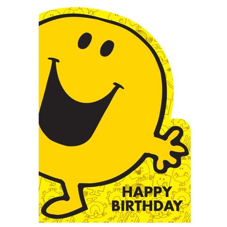 Mr Men Shaped Birthday Card  £0.99