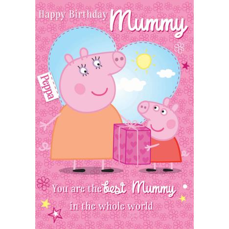 Mummy Peppa Pig Birthday Card  £1.99