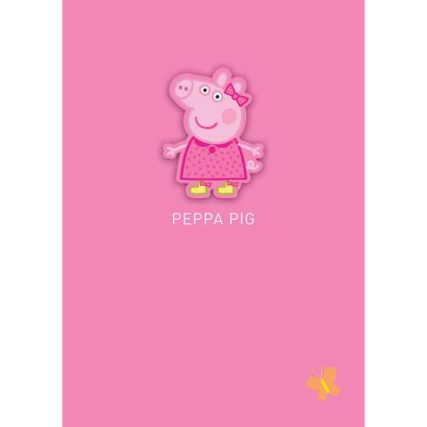 Pink Peppa Pig Card  £1.99