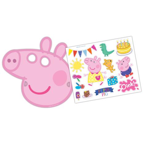 Peppa Pig Mask & Sticker Pack (Pack of 6)  £1.99