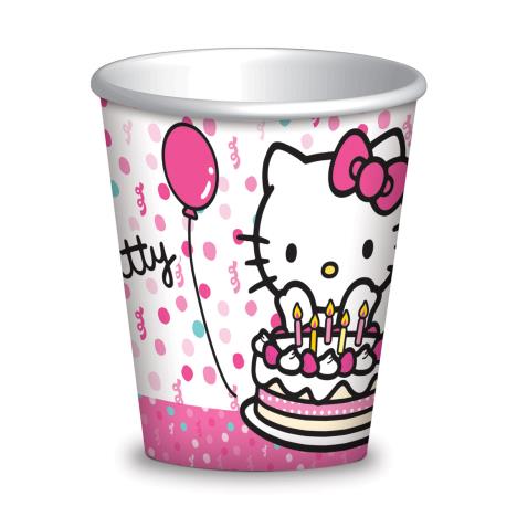 Hello Kitty Paper Party Cups (Pack of 8)  £1.49