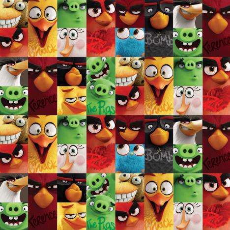 4m Angry Birds Roll Wrap  £2.99