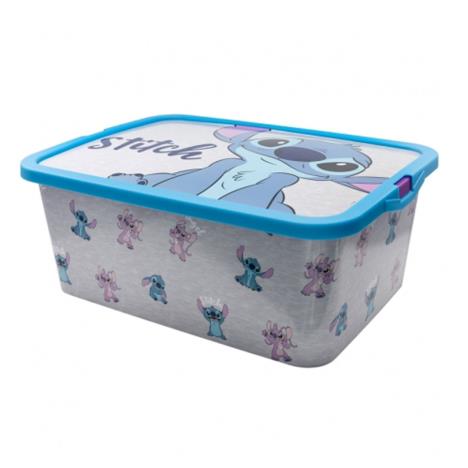 Disney Stich & Angel 13L Storage Click Box  £12.99