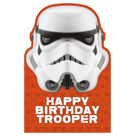 Happy Birthday Trooper Star Wars Birthday Card  £0.99