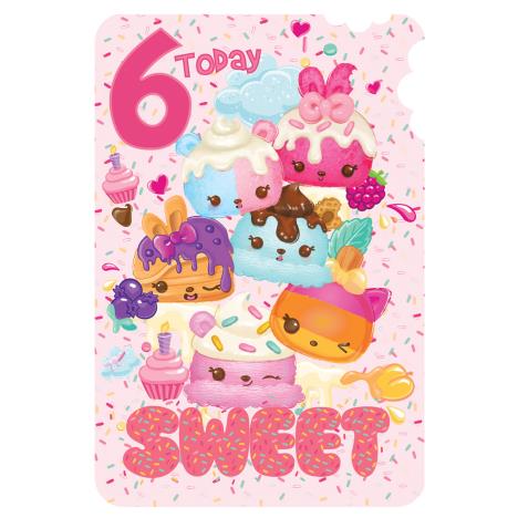 6 Today Num Noms Birthday Card (248418) - Character Brands