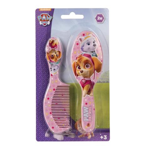 Paw Patrol Pink Skye & Everest Hair Brush & Comb Set  £2.99