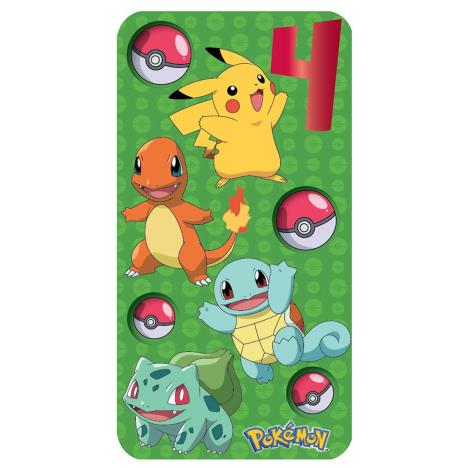 4th Birthday Pokemon Birthday Card  £1.99