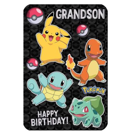 Grandson Pokemon Birthday Card  £2.69