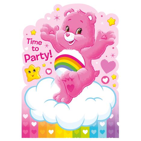 Care Bears Party Invites (Pack of 6) (254259) - Character Brands