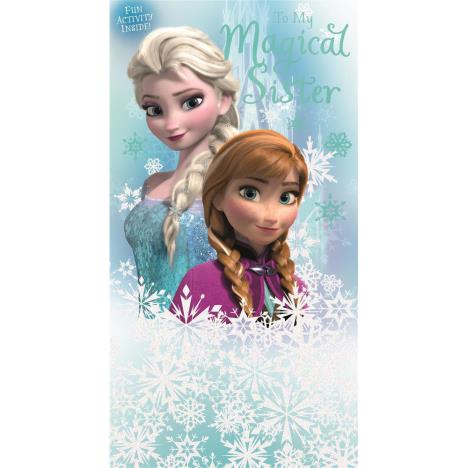 Magical Sister Disney Frozen Birthday Card  £2.40