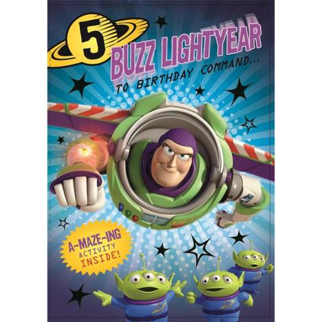 5th Birthday Buzz Light Year Disney Toy Story Birthday Card (25455571 ...