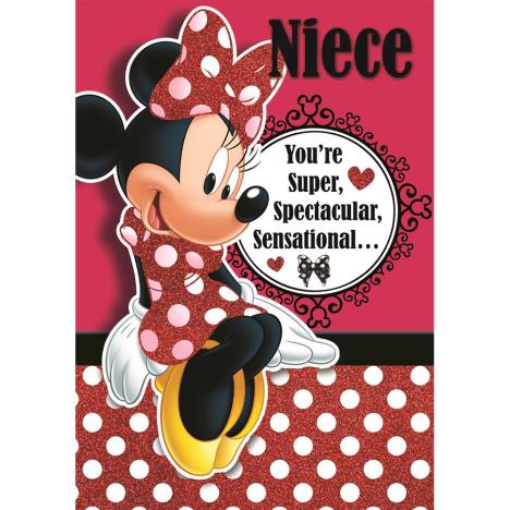 Niece Disney Minnie Mouse Birthday Card  £1.85