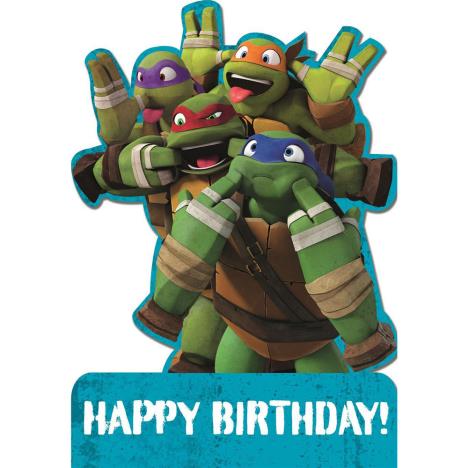 Happy Birthday Teenage Mutant Ninja Turtles Birthday Card (25460017 ...