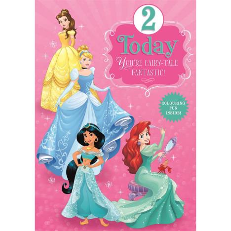 2 Today Disney Princess Birthday Card  £1.85