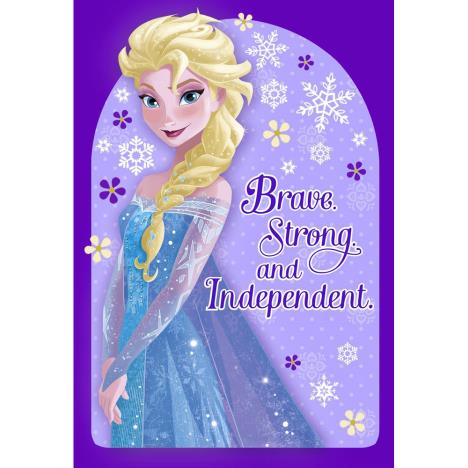 Elsa Brave & Strong Disney Frozen Birthday Card  £1.40