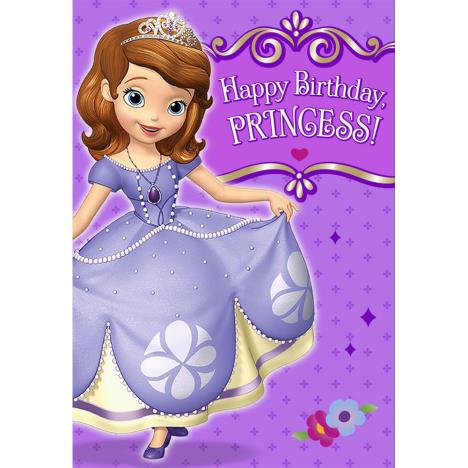 Sofia Disney Princess Birthday Card  £1.40