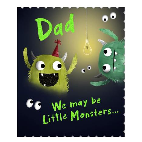 Dad from Both Little Monsters Father