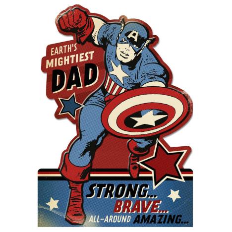 Dad Captain America Marvel Avengers Father