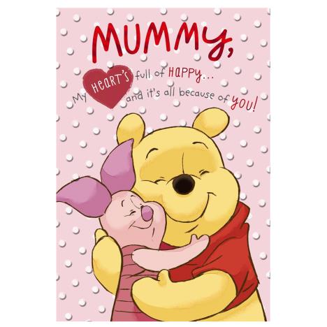 Mummy Winnie the Pooh Valentines Day Card  £2.40