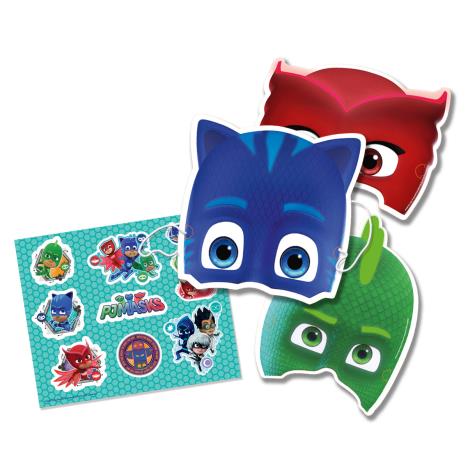 PJ Masks Stickers & Masks (Pack of 6)  £1.59