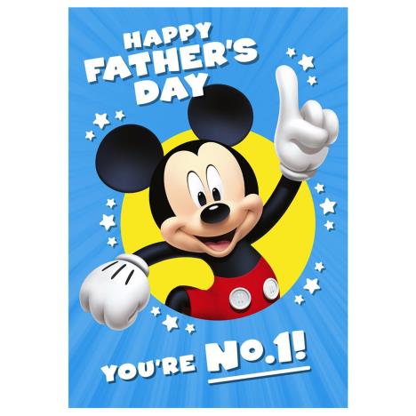 You're No1 Mickey Mouse Father's Day Card (25487748) - Character Brands