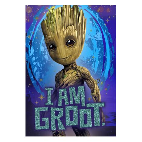 Marvel Guardians Of The Galaxy I Am Groot Birthday Card  £1.45